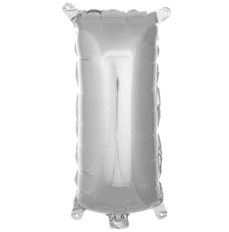 Folyo Balon Gümüş I 16 İnç 36 Cm